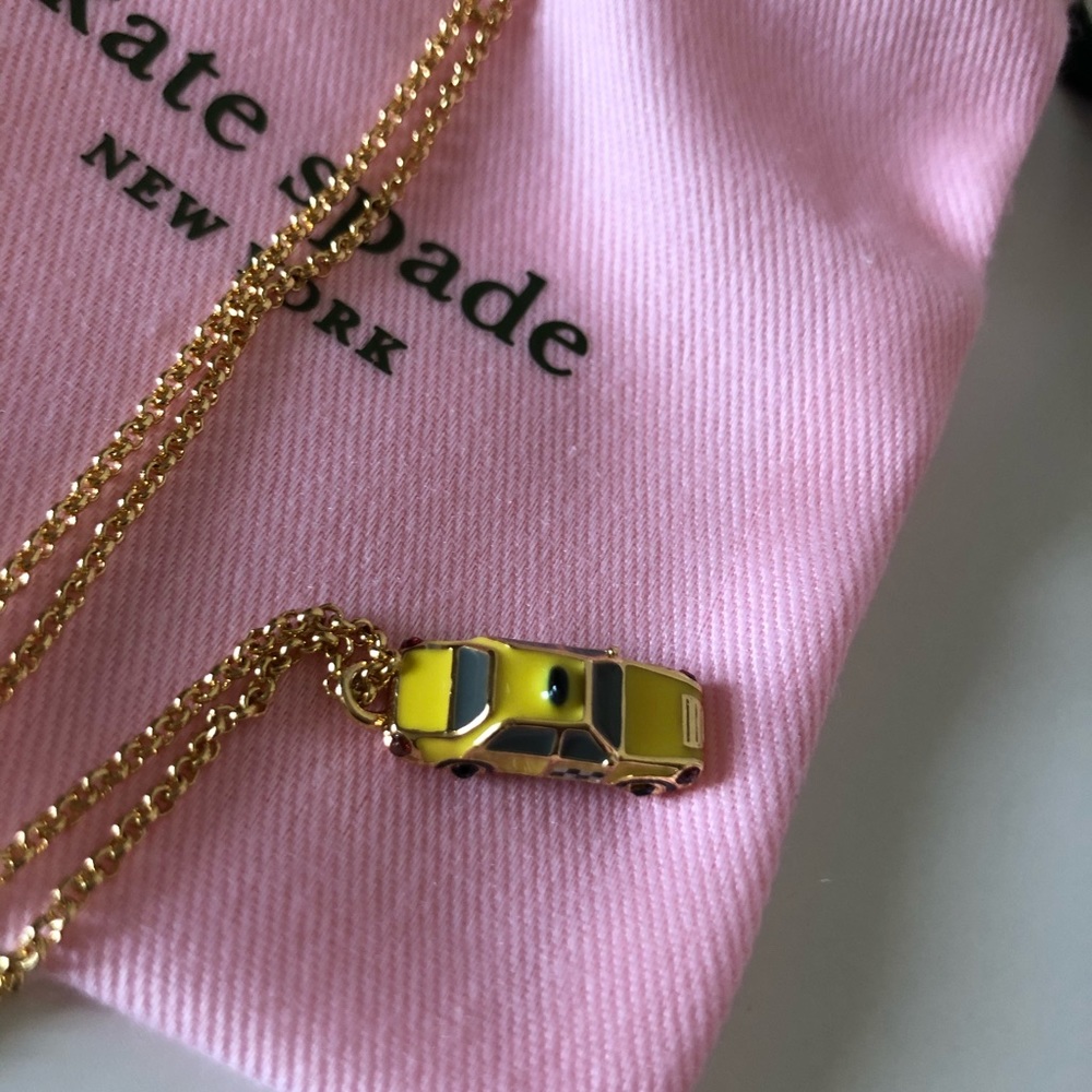 Kate Spade Taxi Necklace
